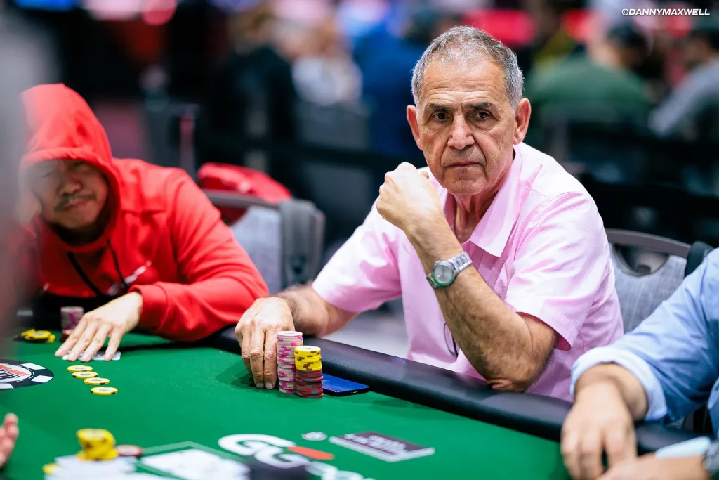 Mel Judah (credit: PokerNews photographer Danny Maxwell)