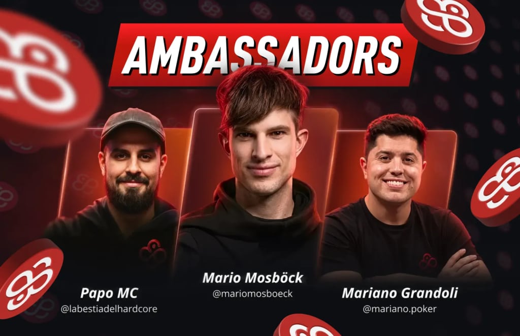 CoinPoker Ambassadors and Partners