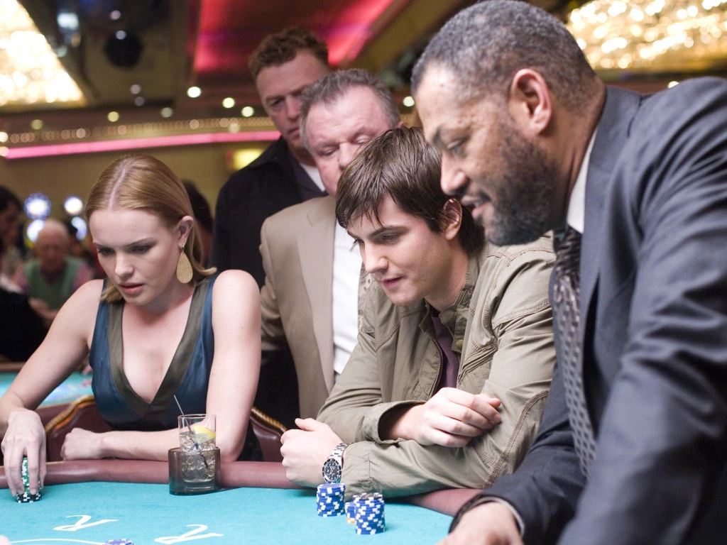 The MIT Blackjack Team in Action at the Casino - "21"