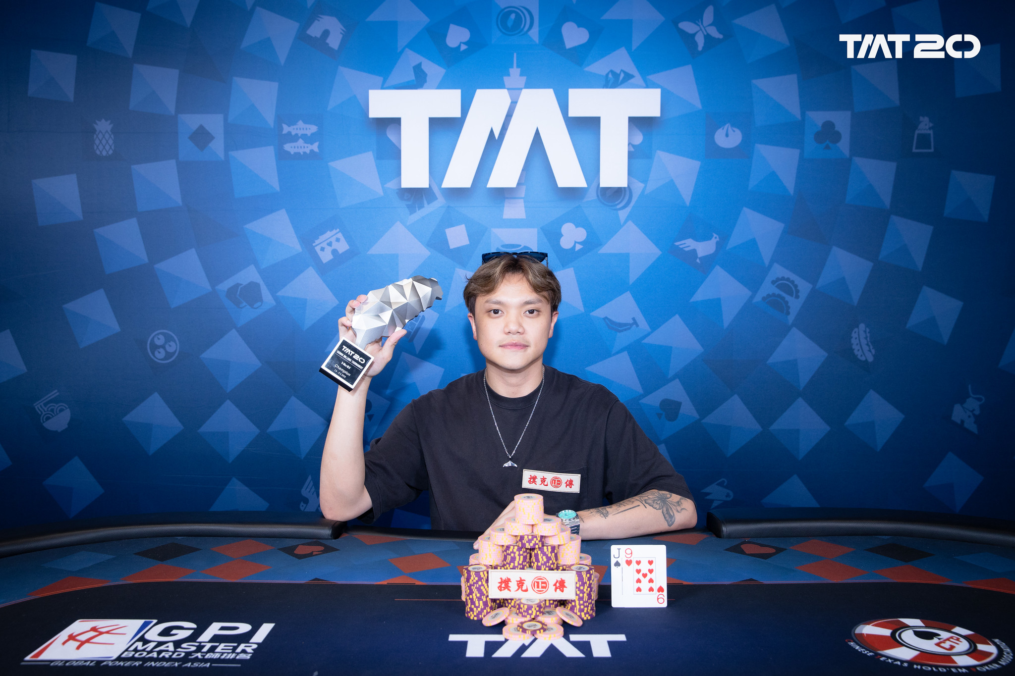 Anson Lau, TMT20 Event #34 6-Max NLH champion.