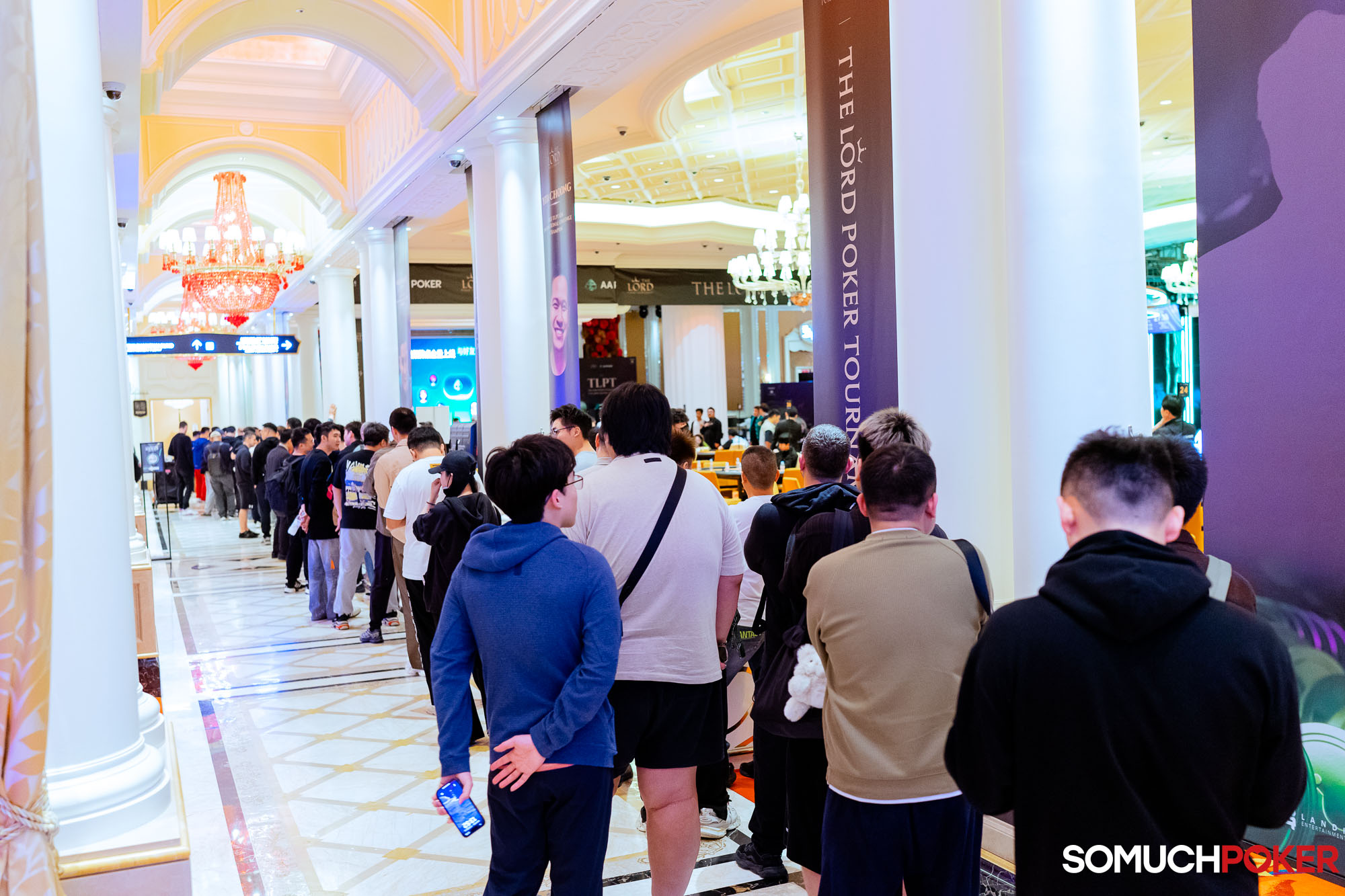 Long lines on opening day of TLPT Jeju 2025