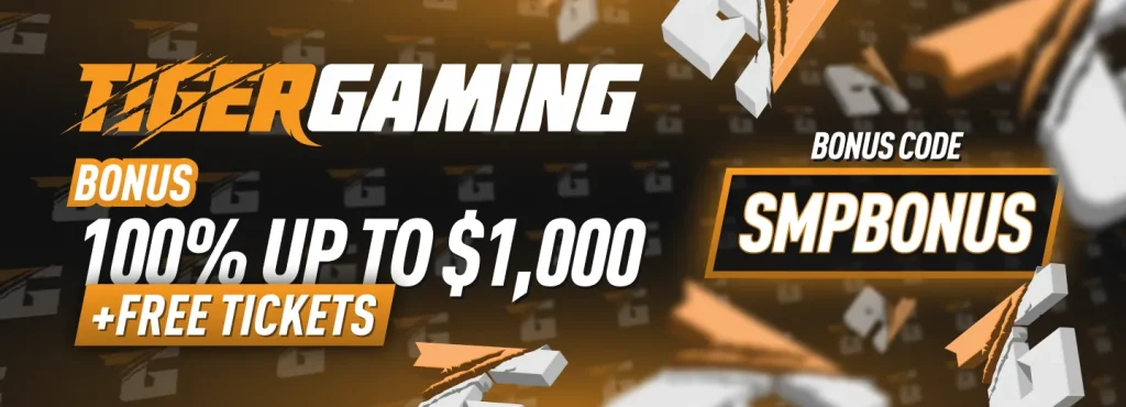 Best TigerGaming Bonus Code | 100% Bonus up to $1,000