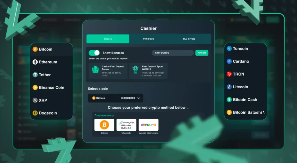 Vave Casino Crypto Payments