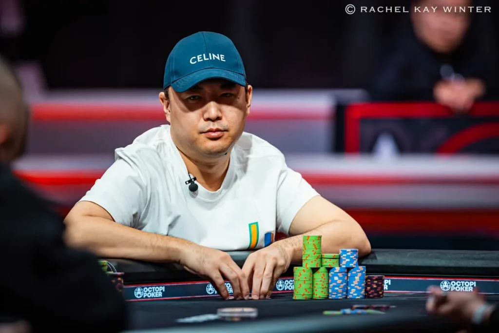 Joonhee Yea (credit: PokerNews photographer Rachel Kay Winter)