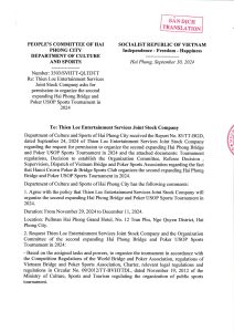 USOP Grand Finale License