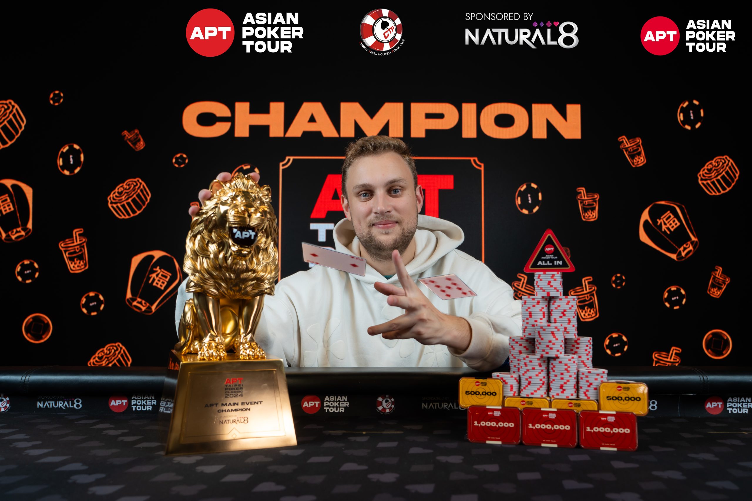 Rene Von Reden, Photo Credit - Asian Poker Tour