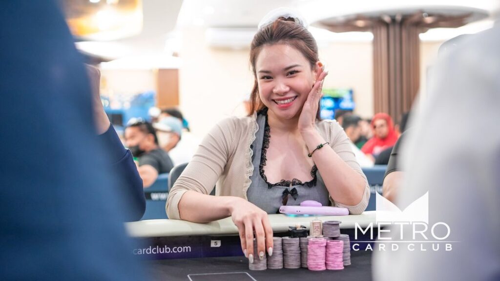 Gemmy Tue An at Philippine Poker Million in 2025 (Photo Credit: Metro Card Club)