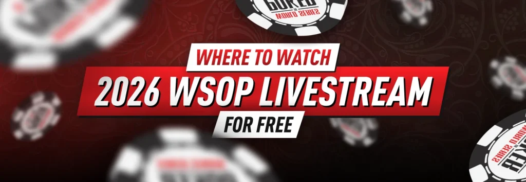 Social media platforms you can follow the 2026 WSOP Livestream For Free: YouTube, X, and Facebook