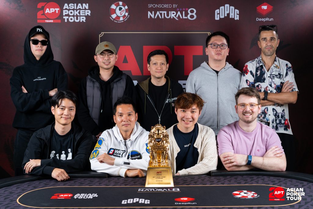APT Taipei 2026 Main Event Final Table(Credit: APT)