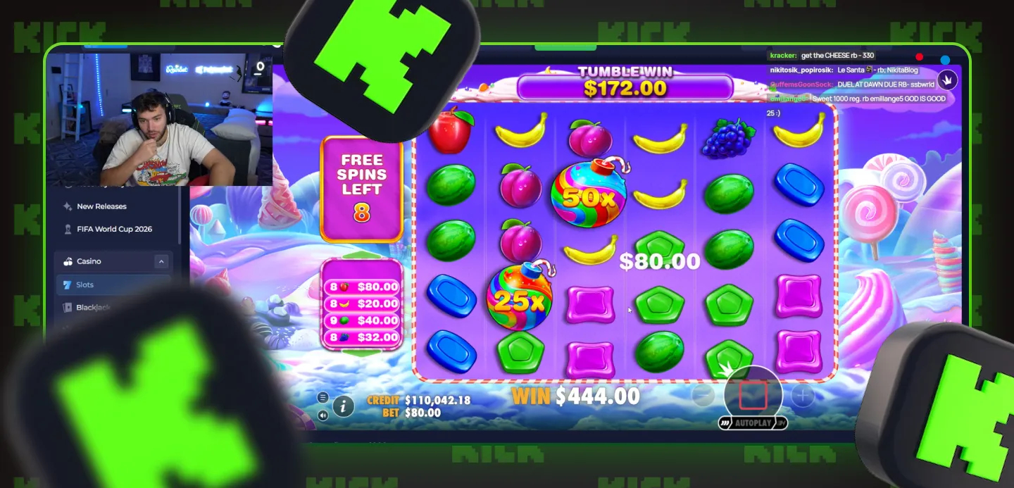 Adin Ross Rainbet Slots Stream