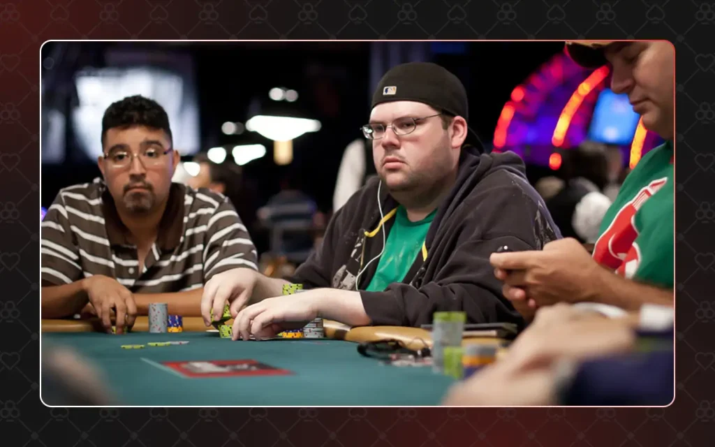 Eric Froehlich, playing poker, accumulated more than $2.13 million in winnings