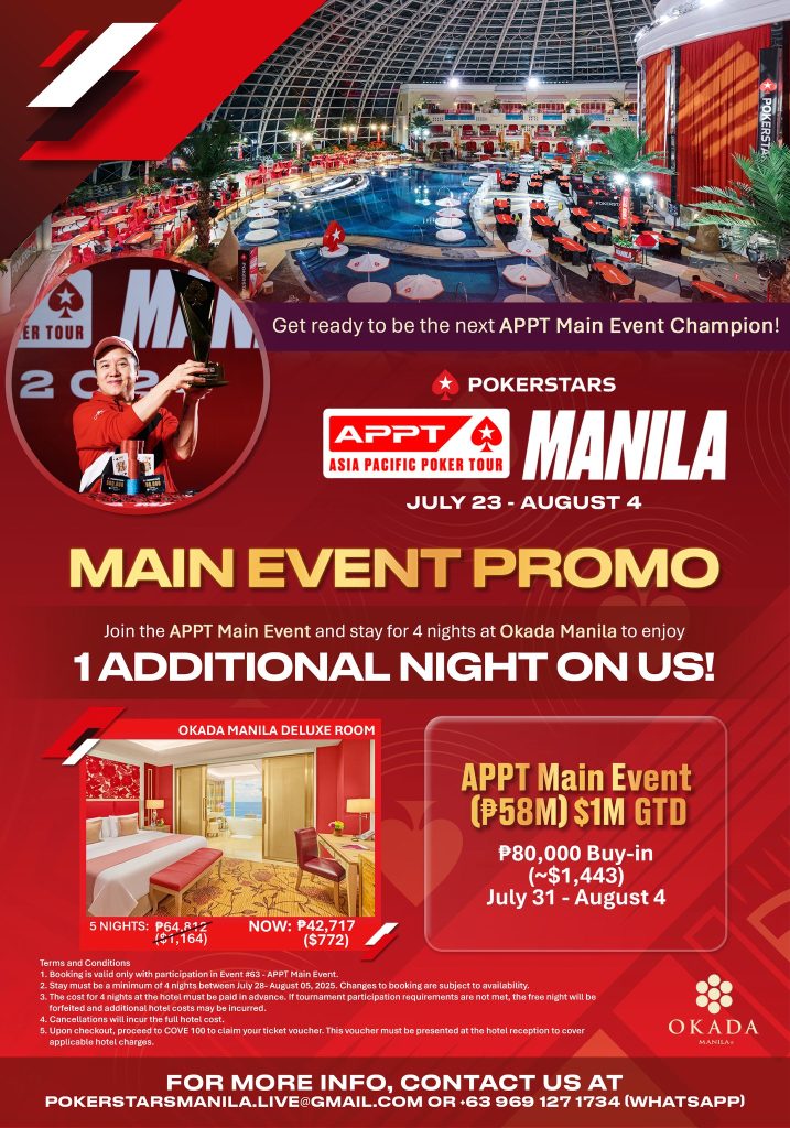 APPT Manila Main Event Promo