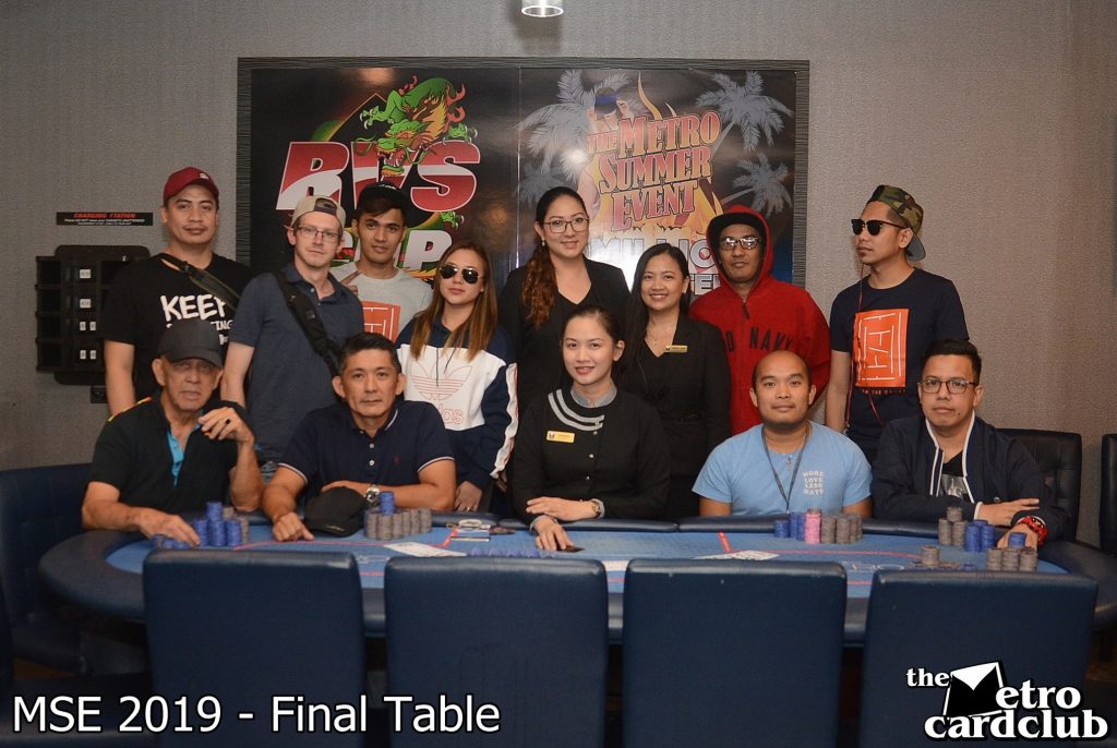 Final Table – Photo Metro