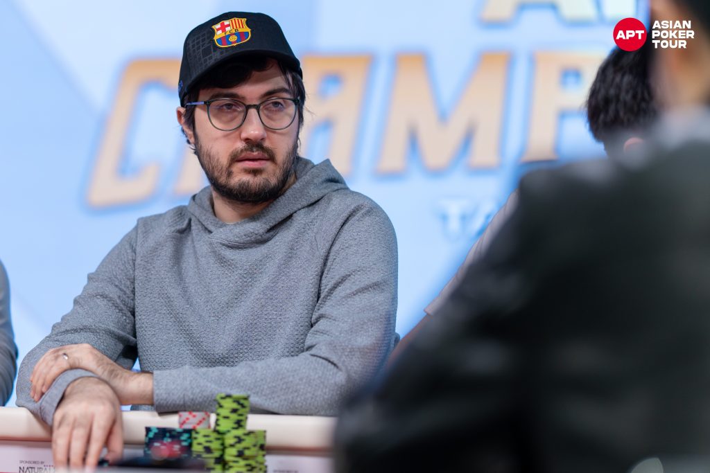 Paulius Plausinaitis (photo courtesy of Asian Poker Tour)