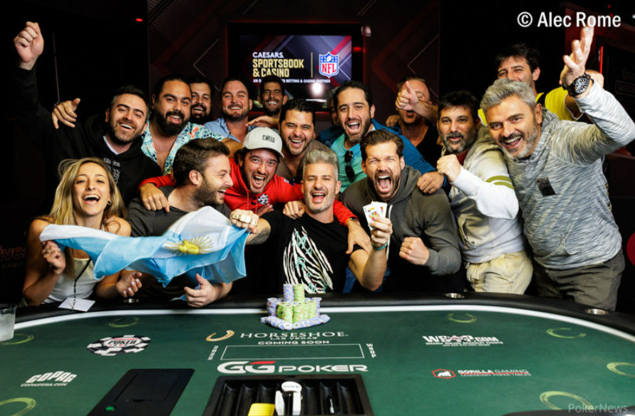 Nacho Barbero – Photo credit WSOP / PokerNews – Alec Rome