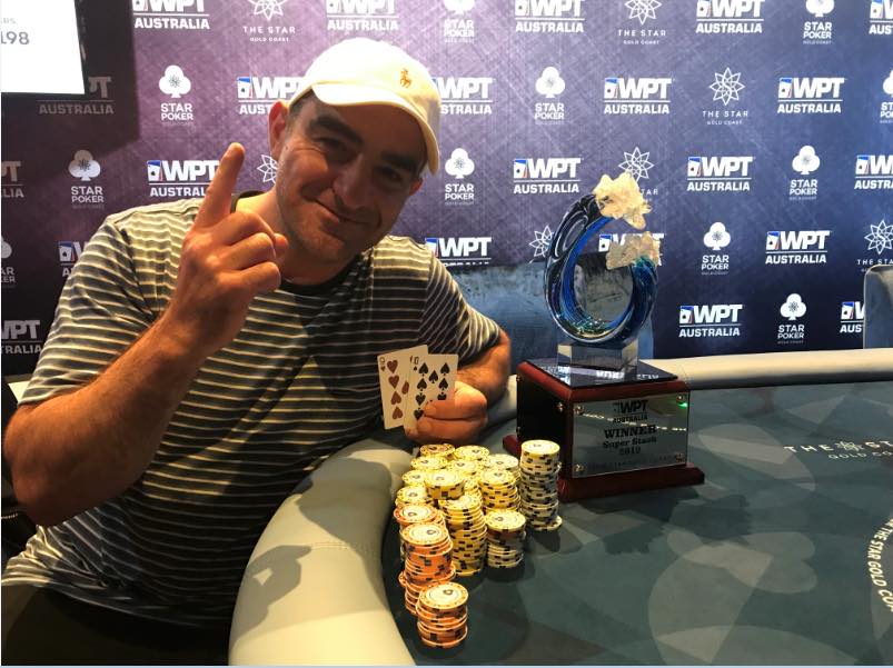 Super Stack winner George Kurubilis – Photo credit: WPT