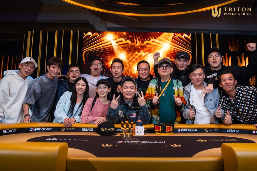 Tuck Wai Foo and friends at Triton Jeju