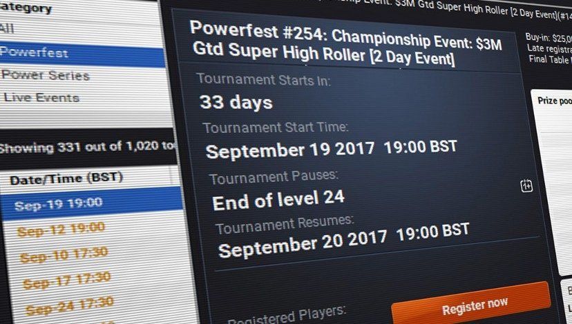 partypoker lobby