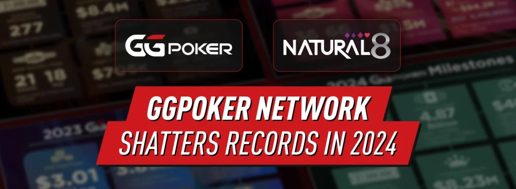 GGPoker Network shatters records in 2024
