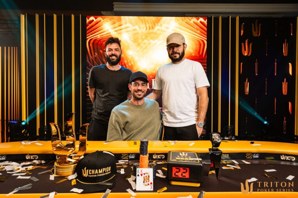 Nick Schulman With Close Friends Eric Wasserson and Matthew Wantman