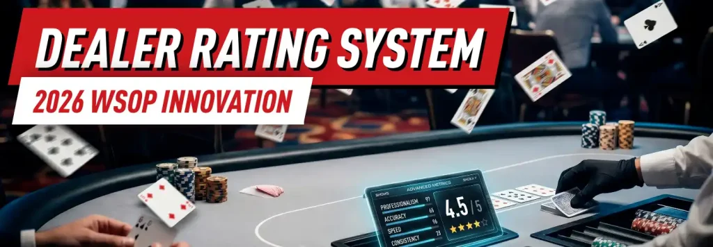 2026 WSOP Innovation - Dealer Rating System