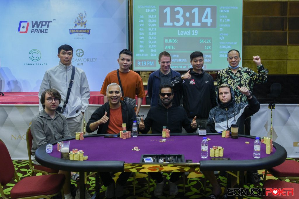 $300 Deepstack NLH 1Re-entry Final Table