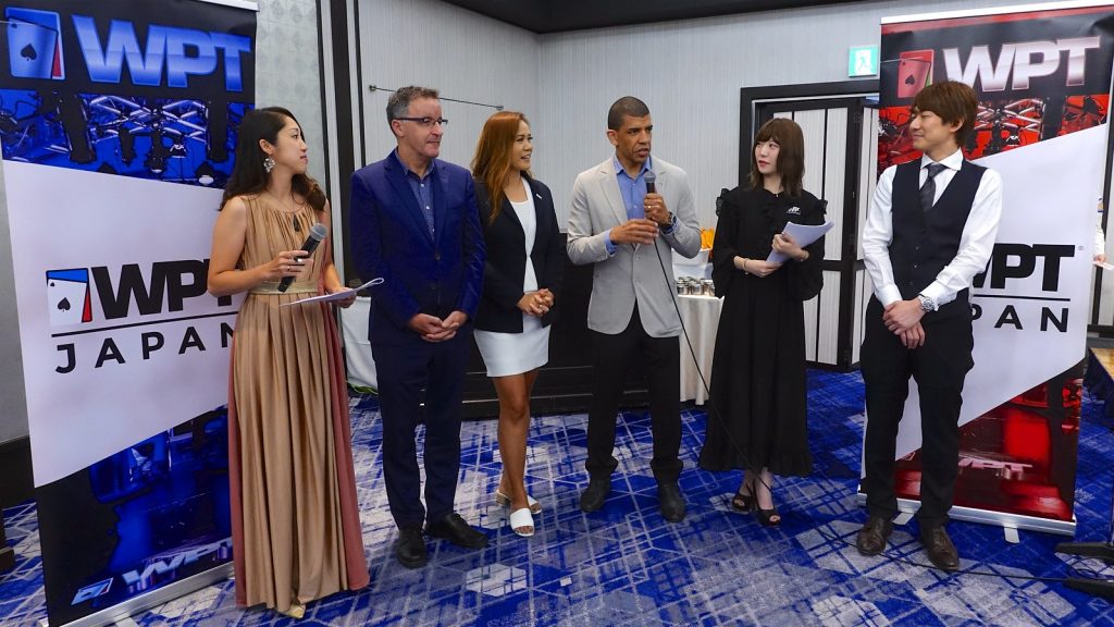WPT President Adam Pliska and WPT Vice President of Global Development Angelica Hael