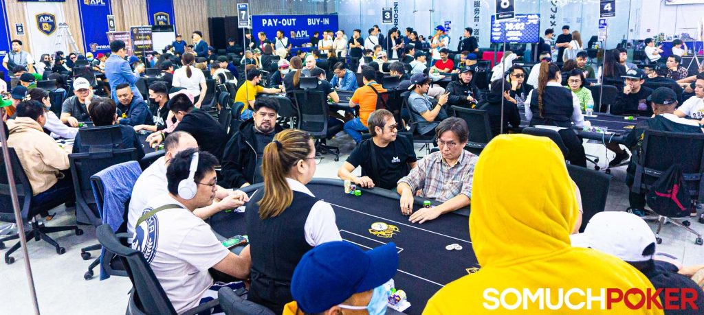Ace Poker League - APL Manila opening day