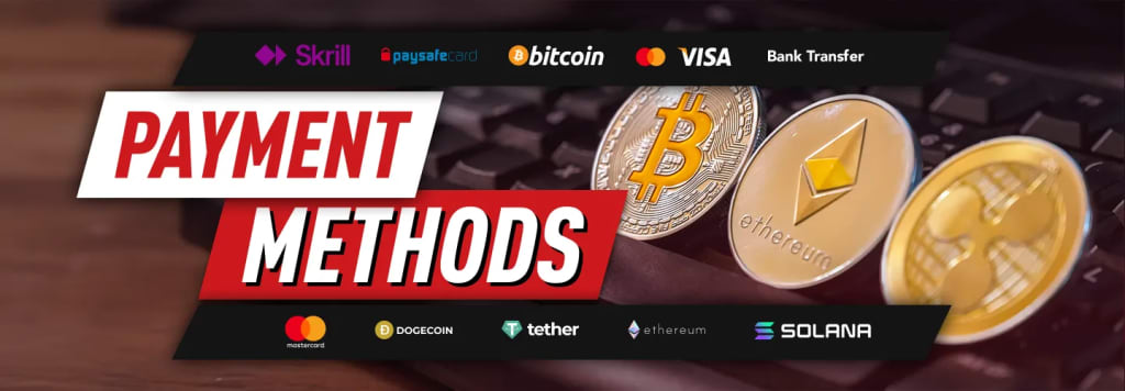 Real Money Casino Payment Options – Cards, eWallets & Crypto