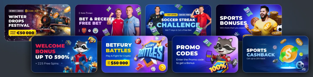 Betfury Promotions