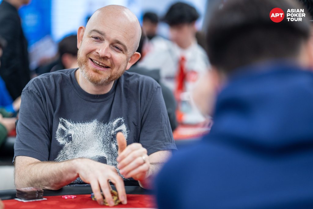 Dylan Linde (photo courtesy of Asian Poker Tour)