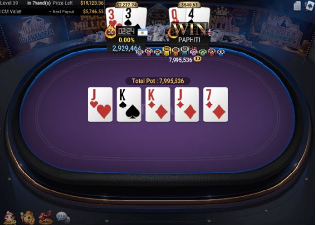 WSOP Side Event – $210 Super Turbo Bounty