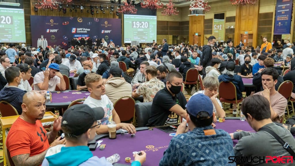 WPT Prime Cambodia: Main Event draws 1,011 total entries, 128 into Day 2; Rolands Norietis bags NLH 2-Day, closes in on Kiale Matthews in POF race