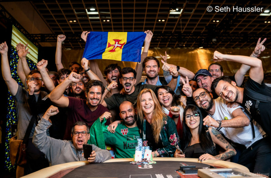 Joao Vieira – Photo credit – WSOP / PokerNews – Seth Haussler