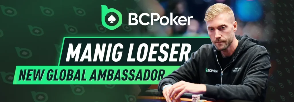 Manig Loeser - BCPoker Global Ambassador