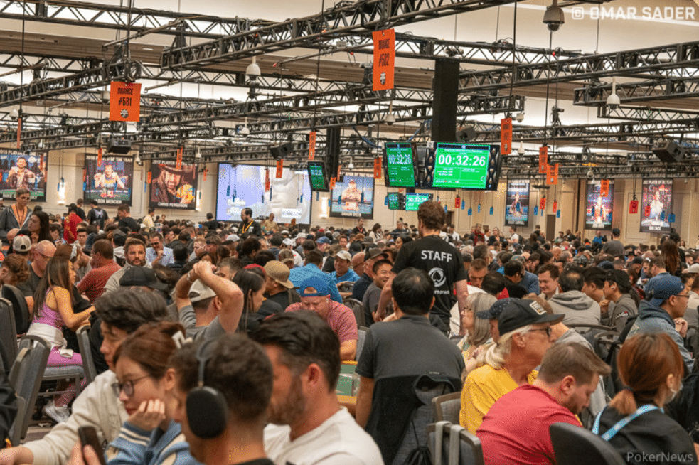 Field shot – Photo by Pokernews