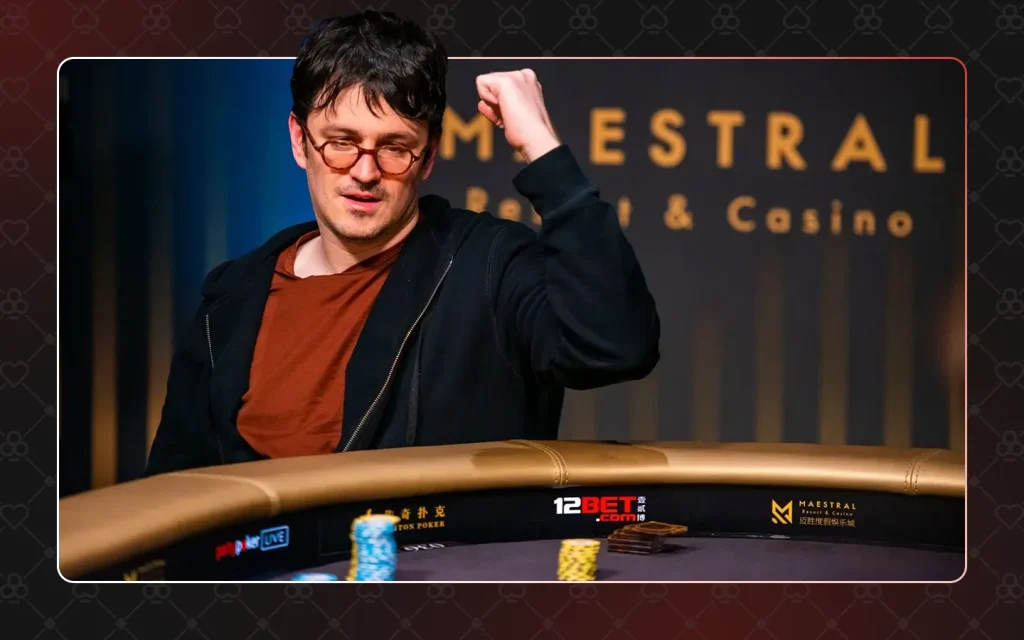 Isaac Haxton playing poker