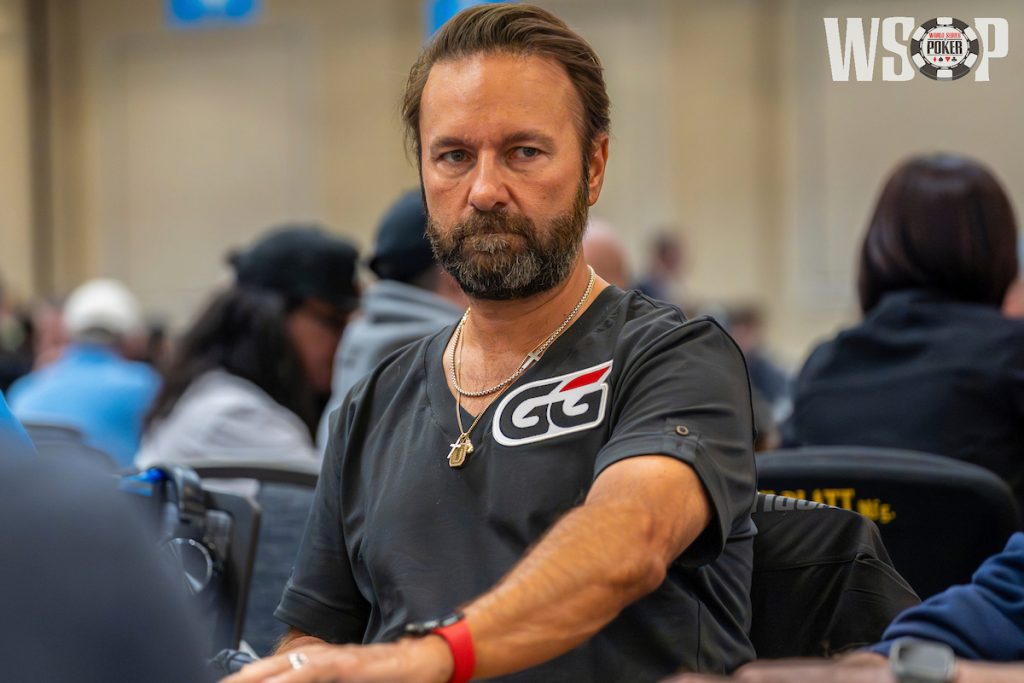 Daniel Negreanu was among the notable names in the Day 1a field but was unable to bag chips on Day 1.