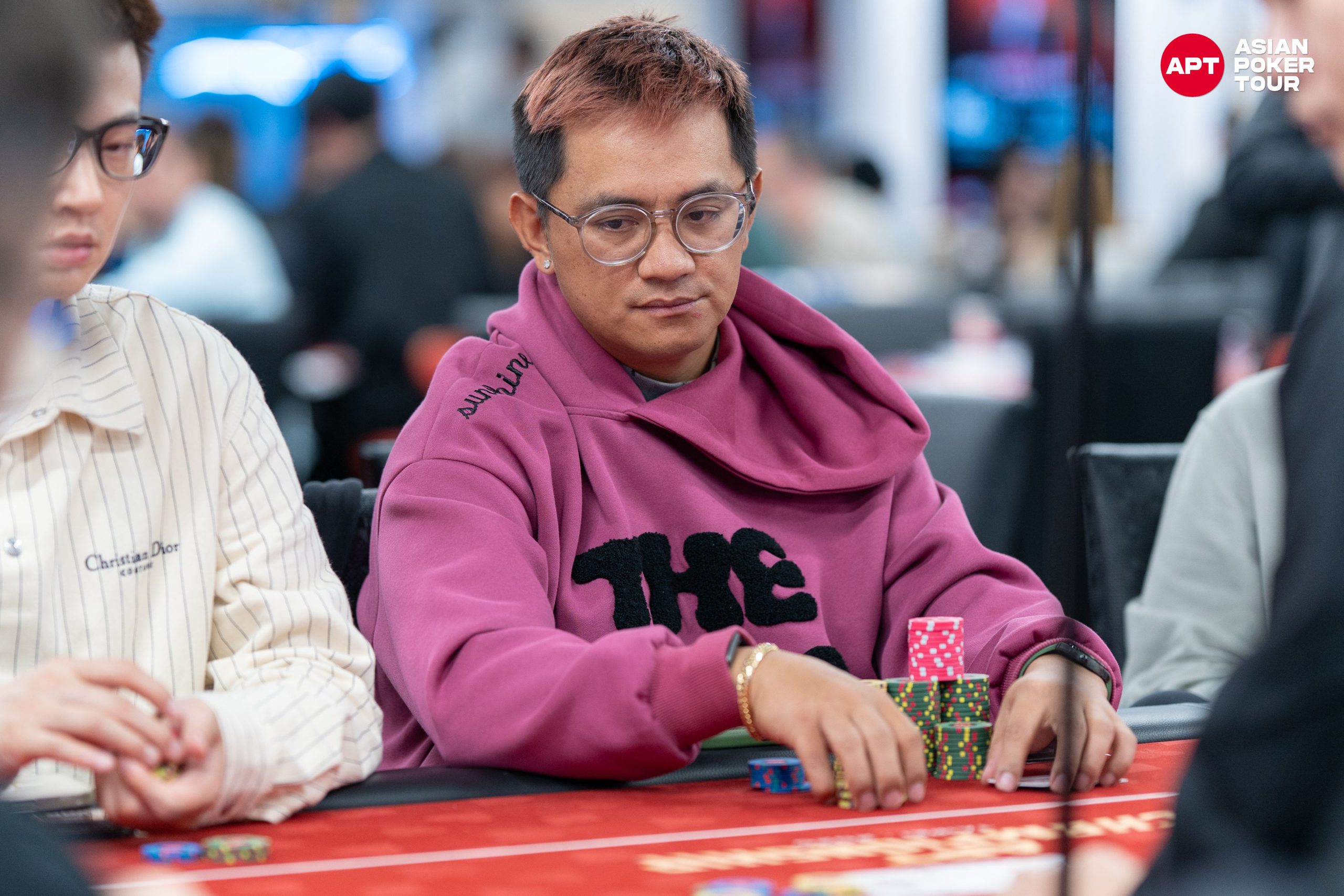 Lester Edoc (photo courtesy of Asian Poker Tour)
