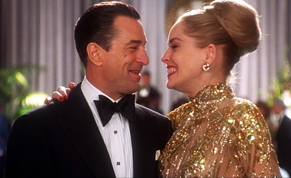 Robert De Niro and Sharon Stone as Ace and Ginger