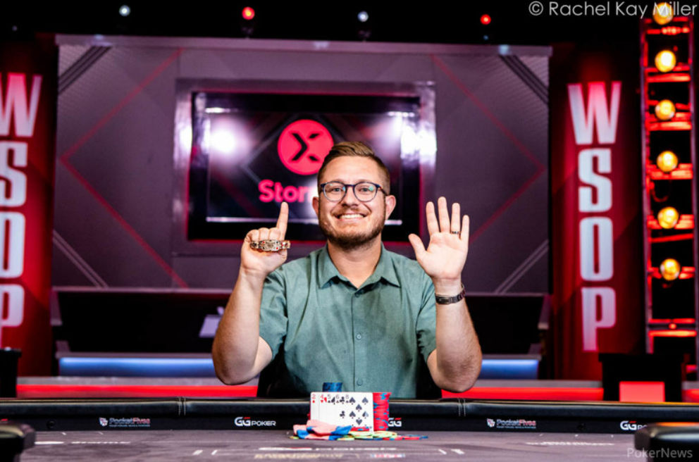 Brian Hastings – Photo credit – WSOP / PokerNews – Rachel Kay Miller