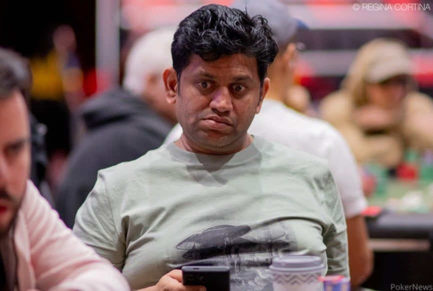 Kavin Shah – Photo by WSOP / Pokernews
