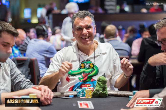 Top 10 Australian players with the most ITM finishes