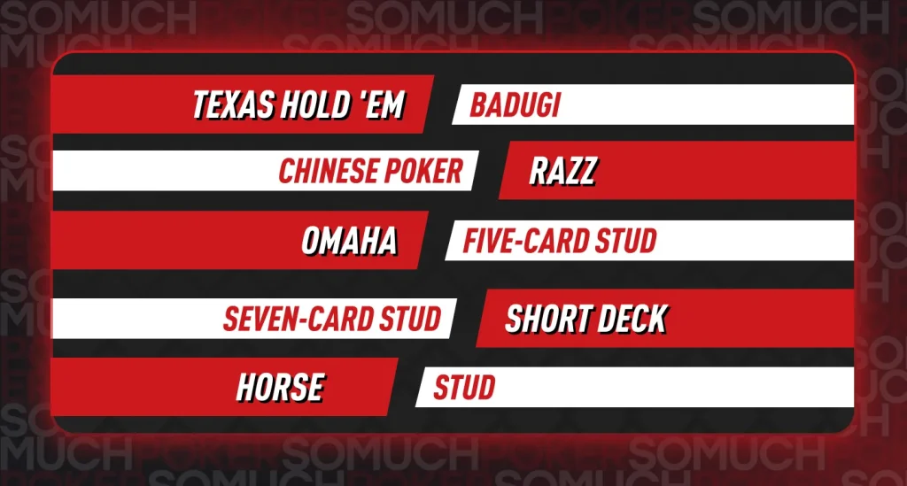 How to Play Poker – Poker Game Types and Rules
