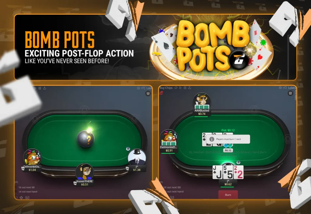TigerGaming Poker Review- Bomb Pot Cash Games