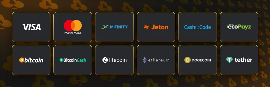 RocketPlay Payment Methods
