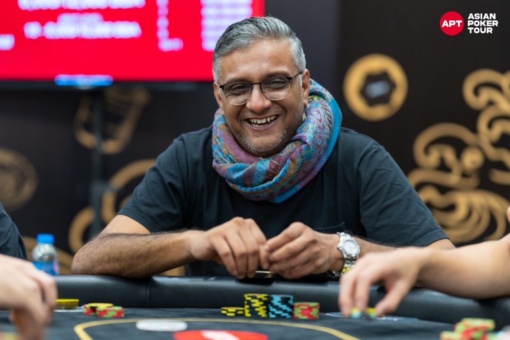 Ankit Ahuja (photo courtesy of Asian Poker Tour)