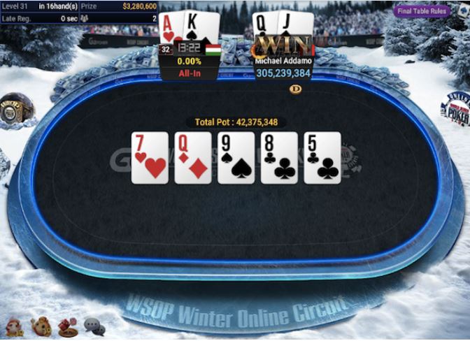 WSOPC #15 – $400 NEW YEAR COLOSSUS