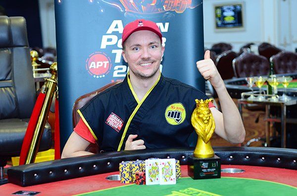 Joakim Andersson. Credit: The Asian Poker Tour