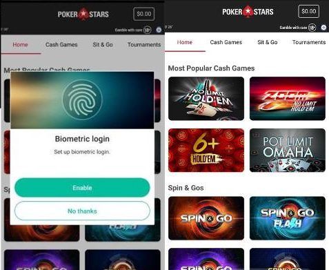 PokerStars next-gen mobile app